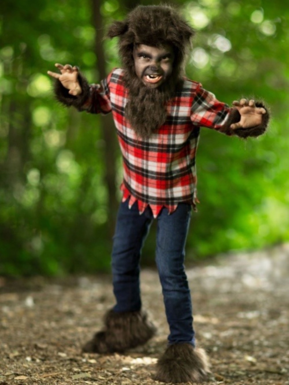 Fierce Werewolf Costume for kids - size large